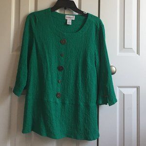Peck and Peck Green Sweater
